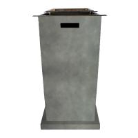 Газовый уличный стол-камин Clifton Comfort Standing Table Grey