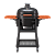 Керамический угольный гриль Kaminex Forno, черный
