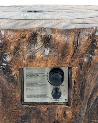 Газовый уличный стол-камин Clifton Wood Trunk