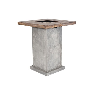 Газовый уличный стол-камин Clifton Comfort Standing Table Grey