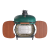 Керамический угольный гриль Kaminex Forno, зеленый
