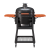 Керамический угольный гриль Kaminex Forno, черный