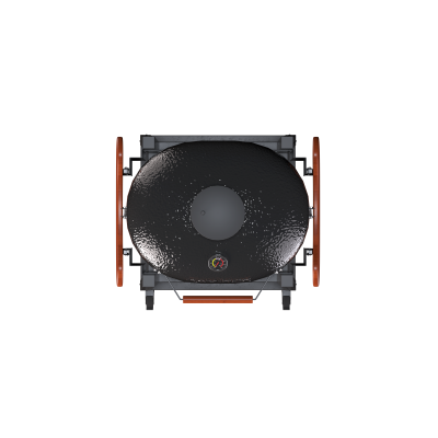 Керамический угольный гриль Kaminex Forno, черный