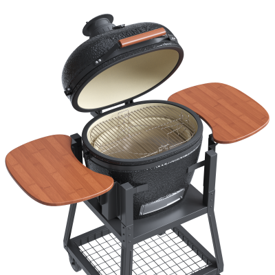 Керамический угольный гриль Kaminex Forno, черный
